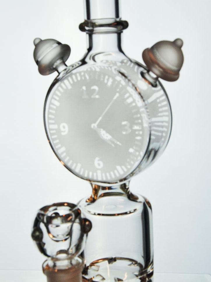 Alarm Clock Bong by Apollo — Badass Glass