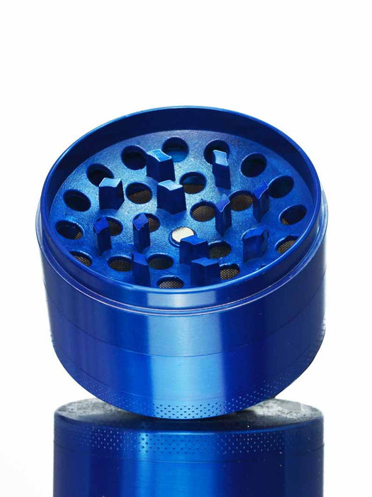 Tahoe Grinders - Blue Anodized Aluminum Large Two Piece Herb Grinder W