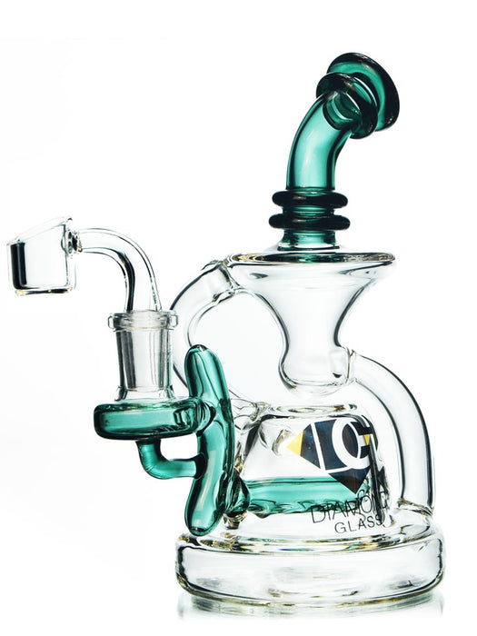 Dab Rig with Recycler by Diamond
