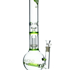 16" Inline Bong with Perc by Diamond