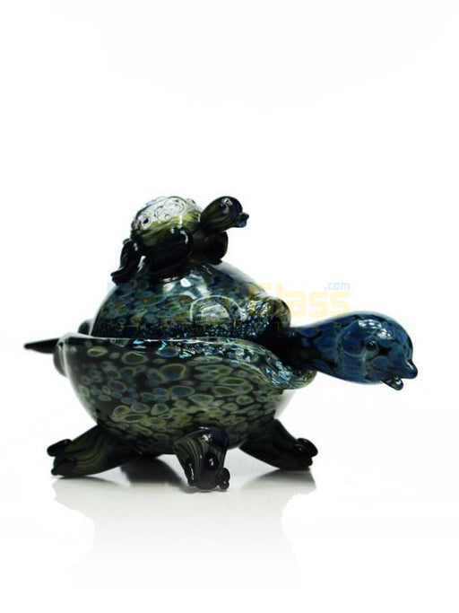 Double Turtle Dish and Dabber set 