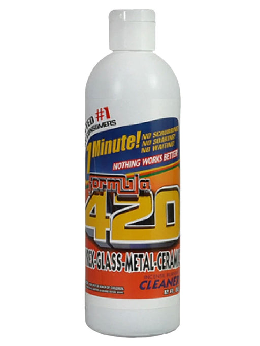 12 oz. bottle of Formula 420 Cleaner.