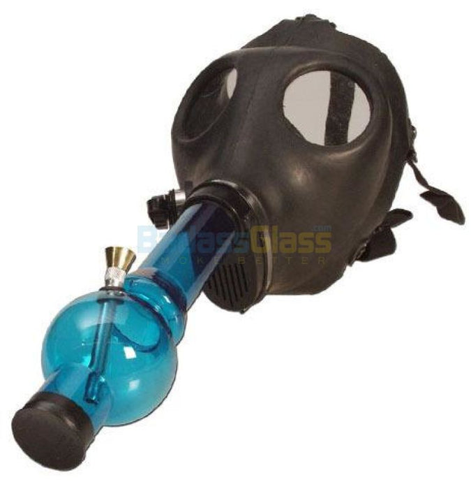 Black Gas Mask Bong 