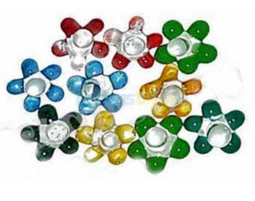 Glass Pipe Screens - Flower Style - Pack of 200 _ Buy One Get One