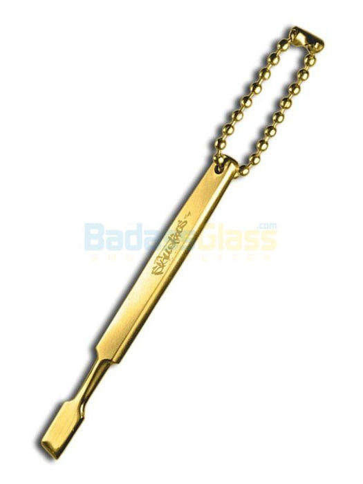 Gold Glassy Keychain Dabber by Skillet Tools 