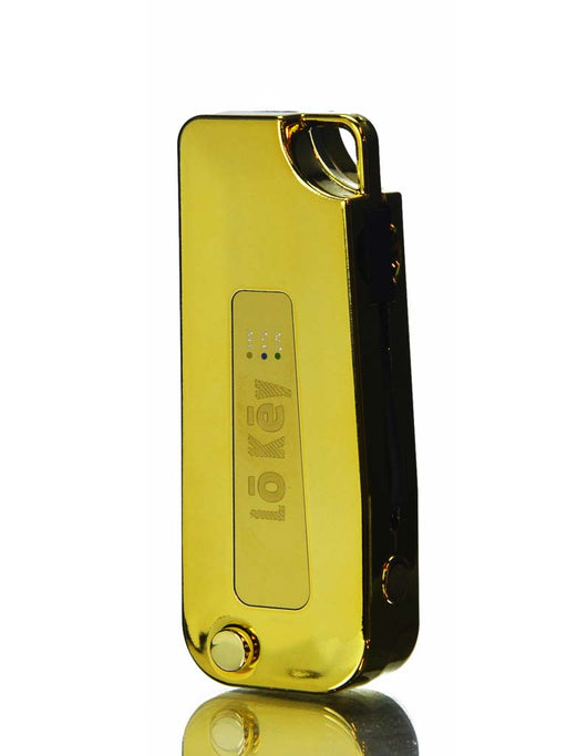 Gold Lokey Battery Badass Glass Gold Lokey Battery Badass Glass