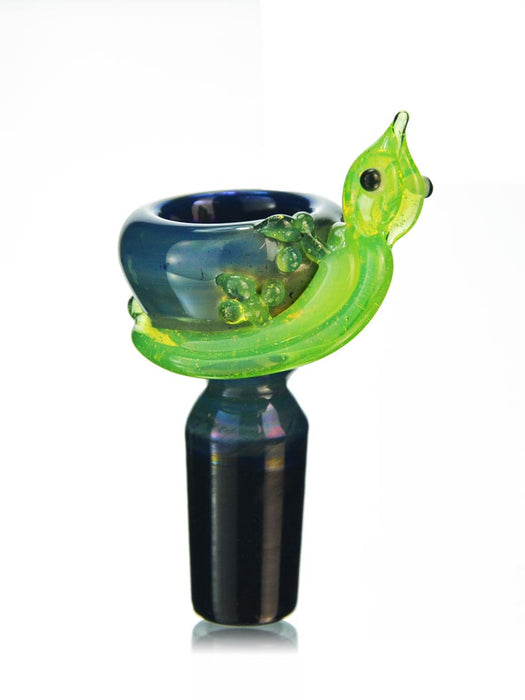 Bougie™ Glass - 14mm Male Dry Herb Bowl w/ Built-in Screen -SmokeDay