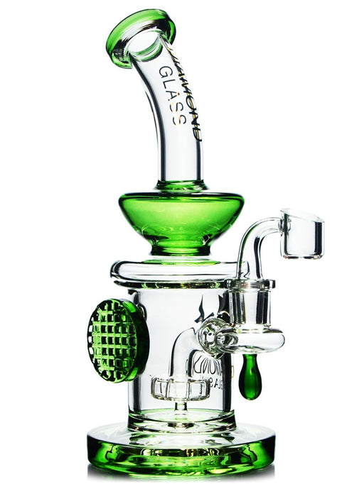 Emerald Green Dab Rig by Diamond Glass 