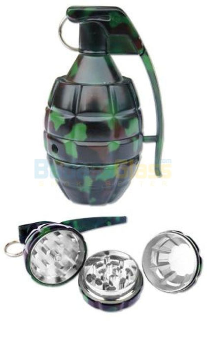 Grenade Herb Grinder at — Badass Glass
