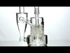 Function of the matrix recycler showing the water action