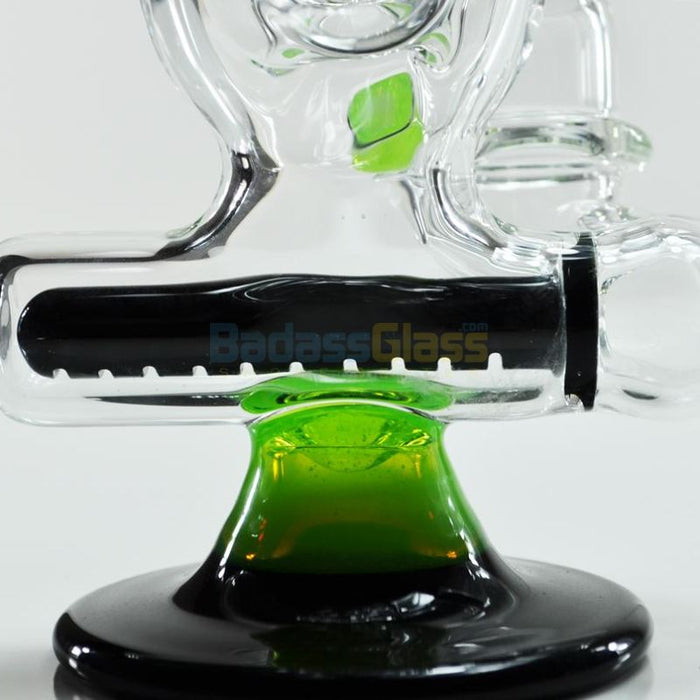 Inline to Donut Perc Water Pipe by Ben Wilson 