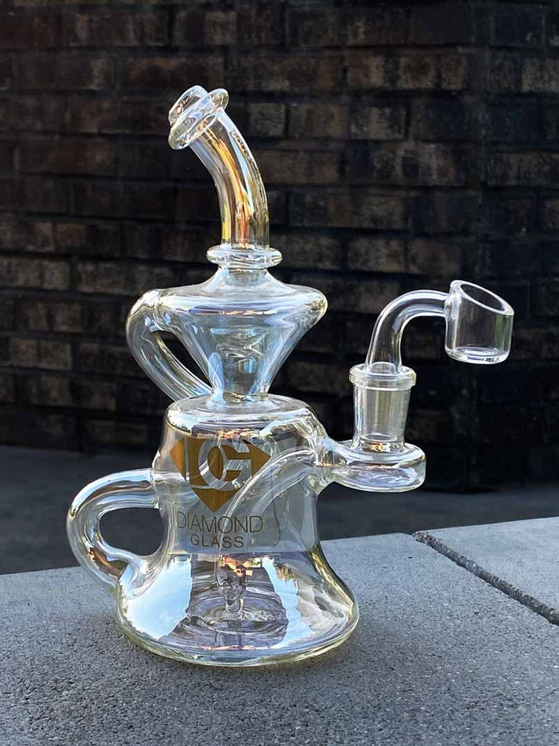 Klein Rig Amazing Klein Recycler Dab Rig | Recycler Dab Rigs — Badass Glass