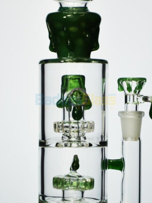 Lime Drip Waterpipe by Glob Squad 