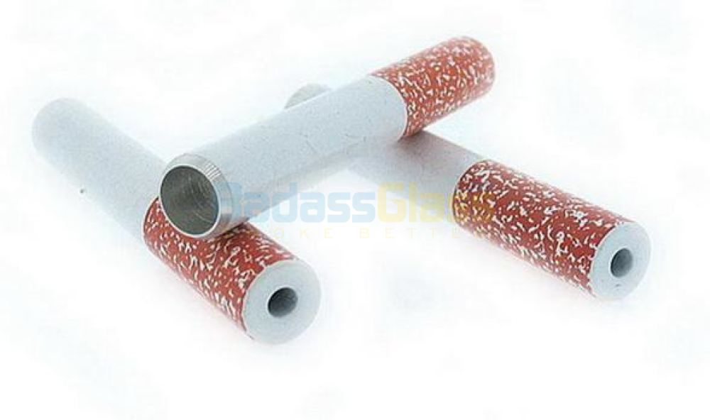 metal cigarette Metal Cigarette One Hitter at — Badass Glass