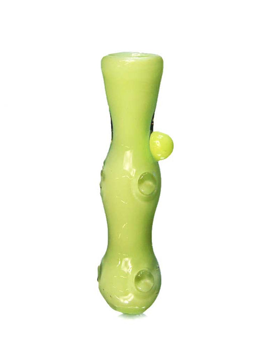 3" Slime Glass Chillum Pipe