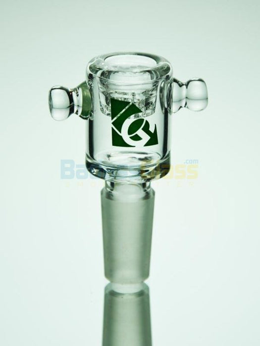 Beaker Bong with Fixed Downstem by Diamond Glass 