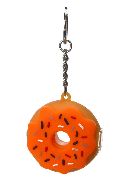 Silicone Donut Pipe Keychain