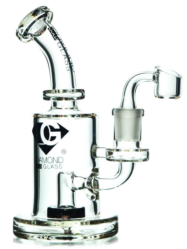 Diamond Glass Dab Rig | Glass Bongs at — Badass Glass