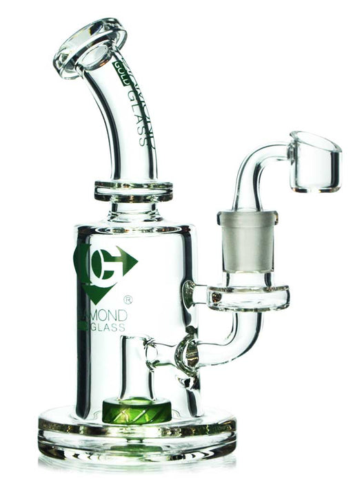 Diamond Glass Dab Rig | Glass Bongs at — Badass Glass