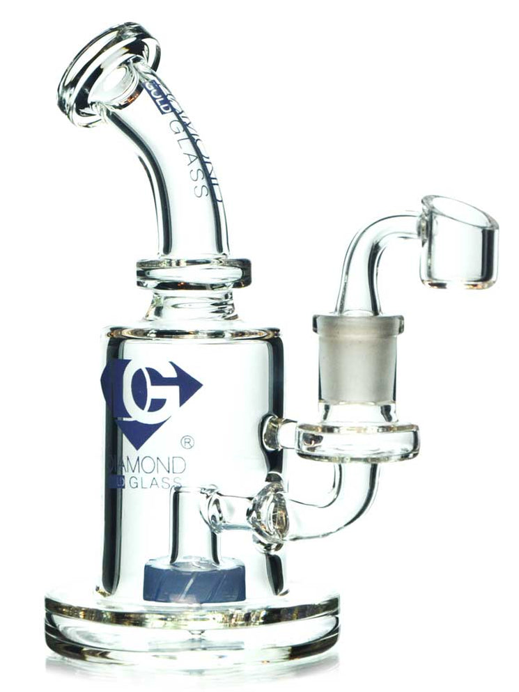 Diamond Glass Dab Rig | Glass Bongs at — Badass Glass