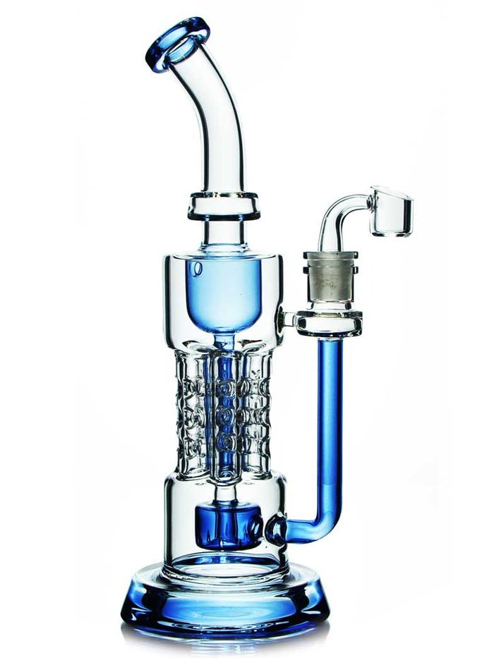 Perc Dab Rigs Swiss Pillar Perc Dab Rig — Badass Glass