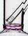 Pink Straight Shot Water Pipe by Bio Hazard 