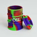 Purple & Red Oil Drum Wax Container 