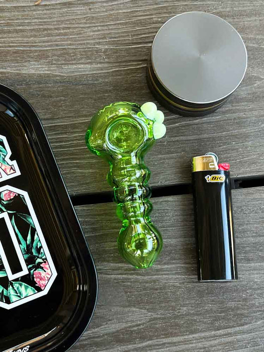 Radioactive Green Pipe by AFM