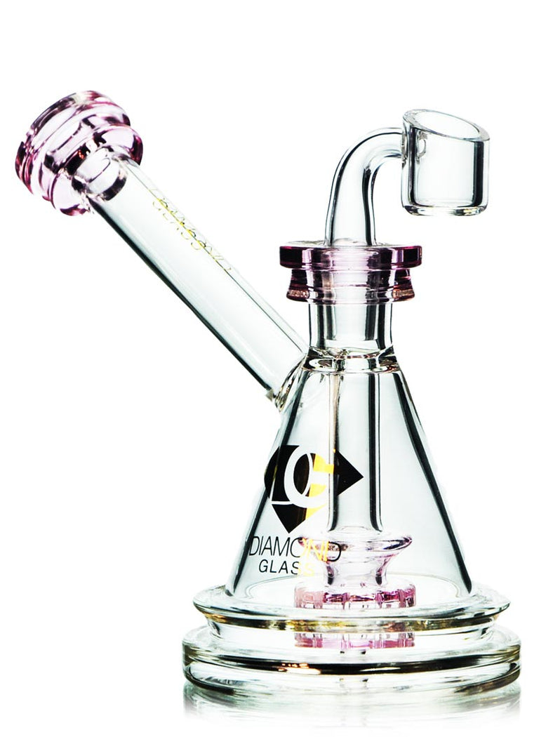 Beaker Rig Scientific Beaker Oil Rig by Diamond Glass — Badass Glass