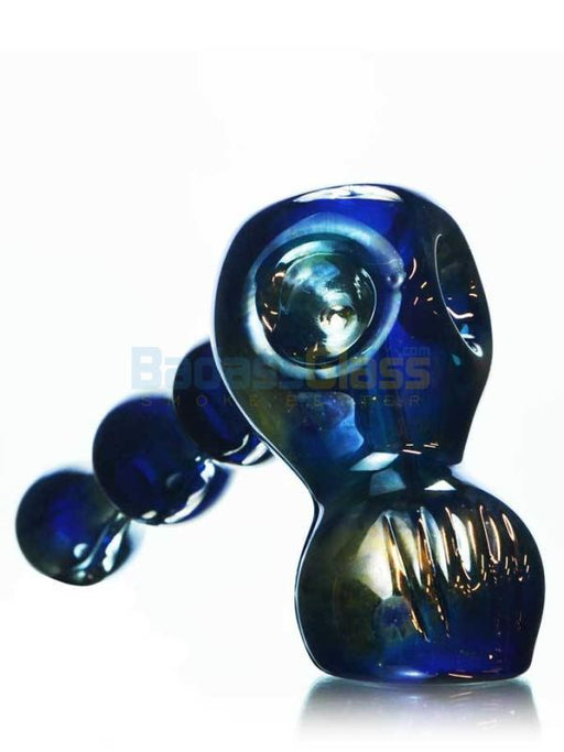 Skull Bubbler by SWRV Glass 