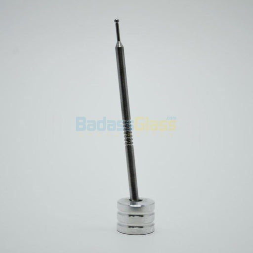 Titanium Sphere Tip Dabber With Stand 