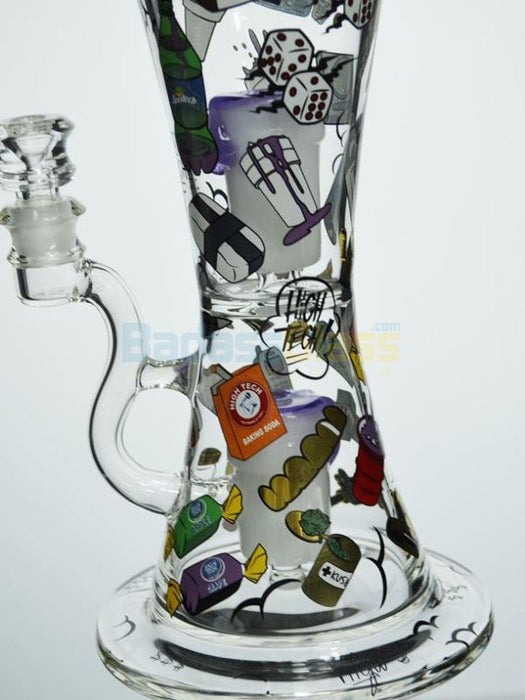 Trap Tube 2.0 Double Perc by High Tech Glass Works 