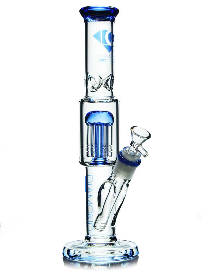 12 Percolator Bong by Diamond — Badass Glass