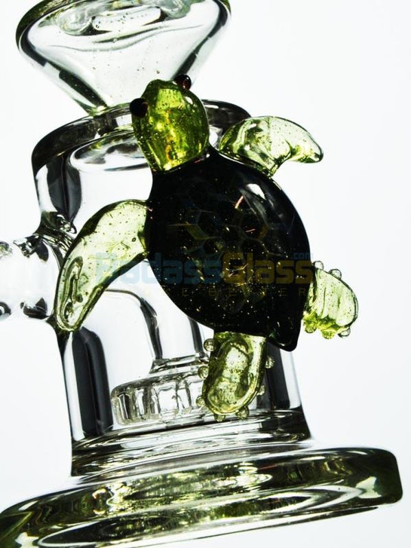 Sun Dab Rig UV Turtle Dab Rig | Unique Dab Rigs | FREE 3-Day SHIPPING — Badass Glass