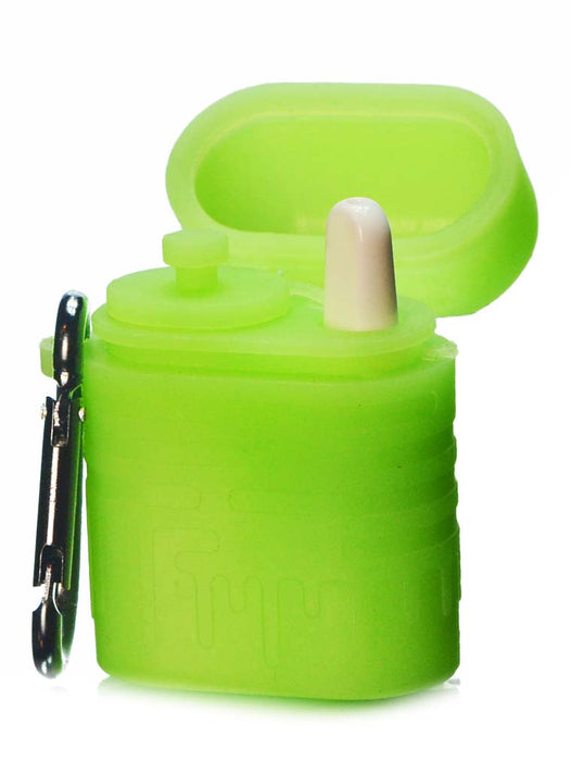 Silicone Dab Container: Extra Large 7 x 7 - 200ml - Rasta